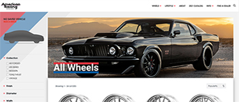 American Racing car wheels by tumbi tyres